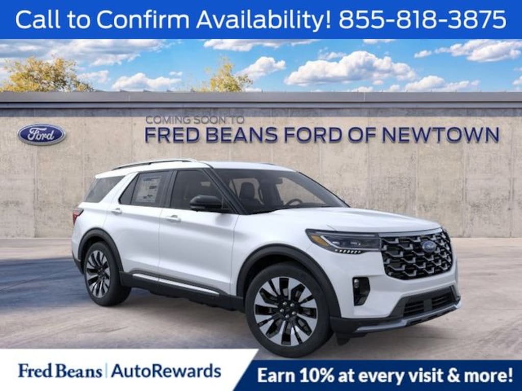 New 2026 Ford Explorer Platinum SUV