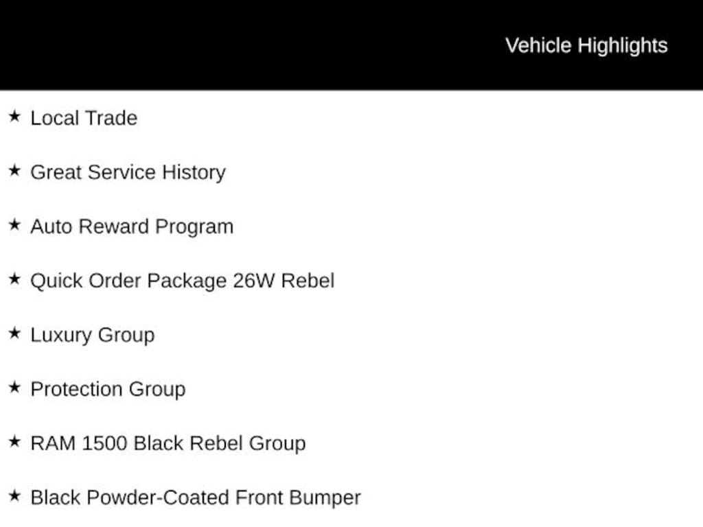 Used 2018 Ram 1500 Rebel Crew Cab Short Bed Truck