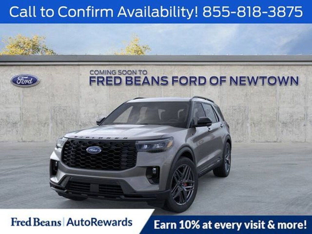 New 2026 Ford Explorer ST-Line SUV