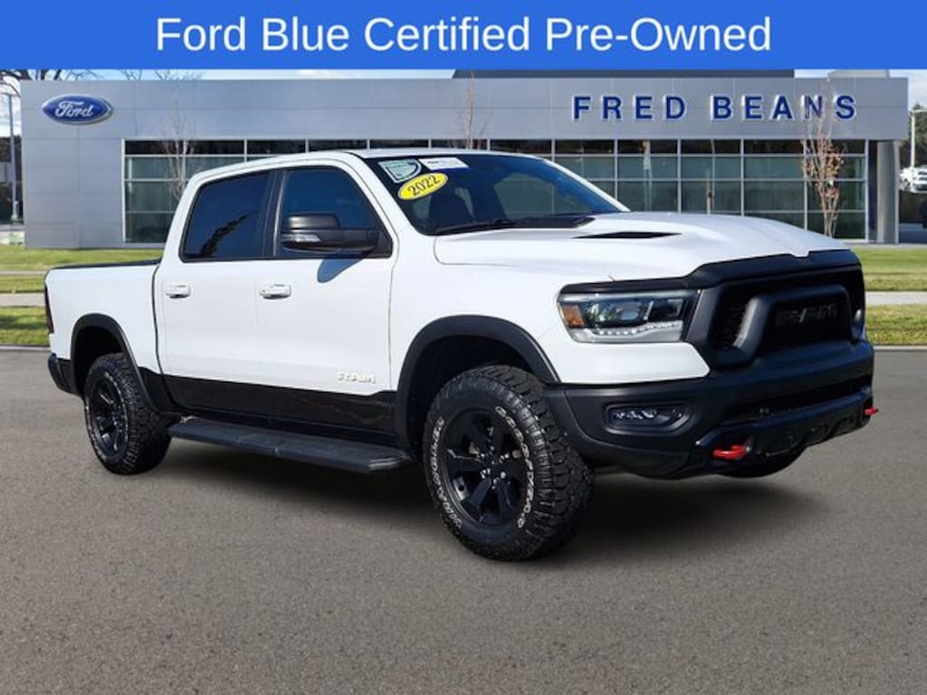 Certified 2022 Ram 1500 Rebel CREW CAB SHORT BED TRUCK