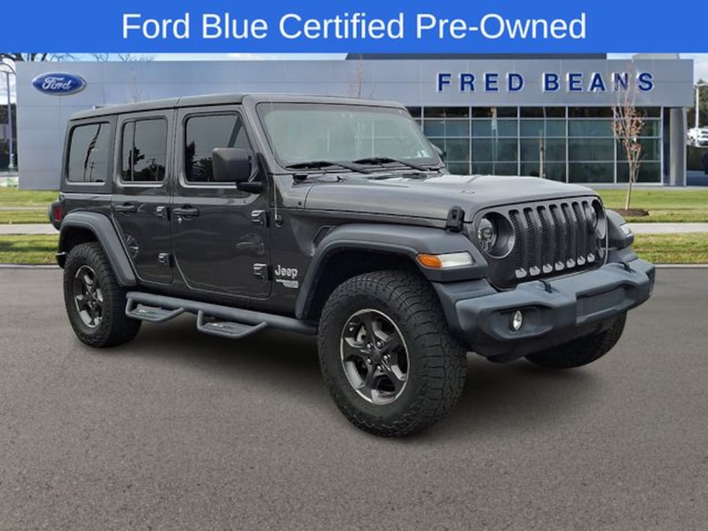 Certified 2020 Jeep Wrangler Unlimited Sport S SUV