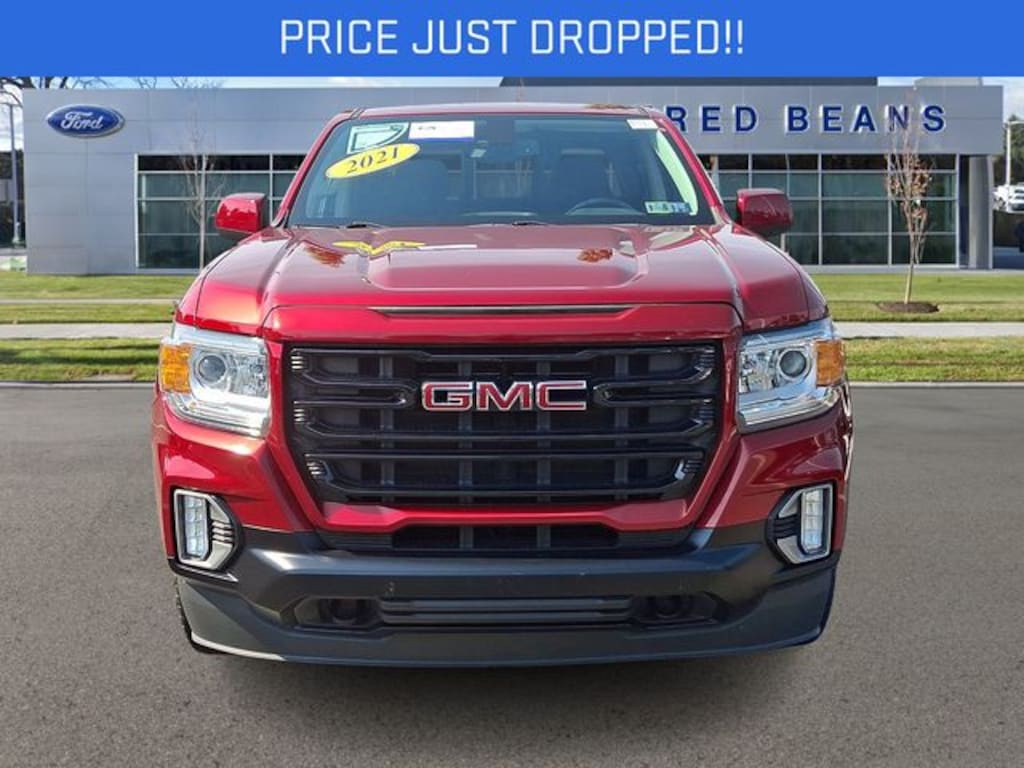 Used 2021 GMC Canyon Elevation Crew Cab Short Bed Truck