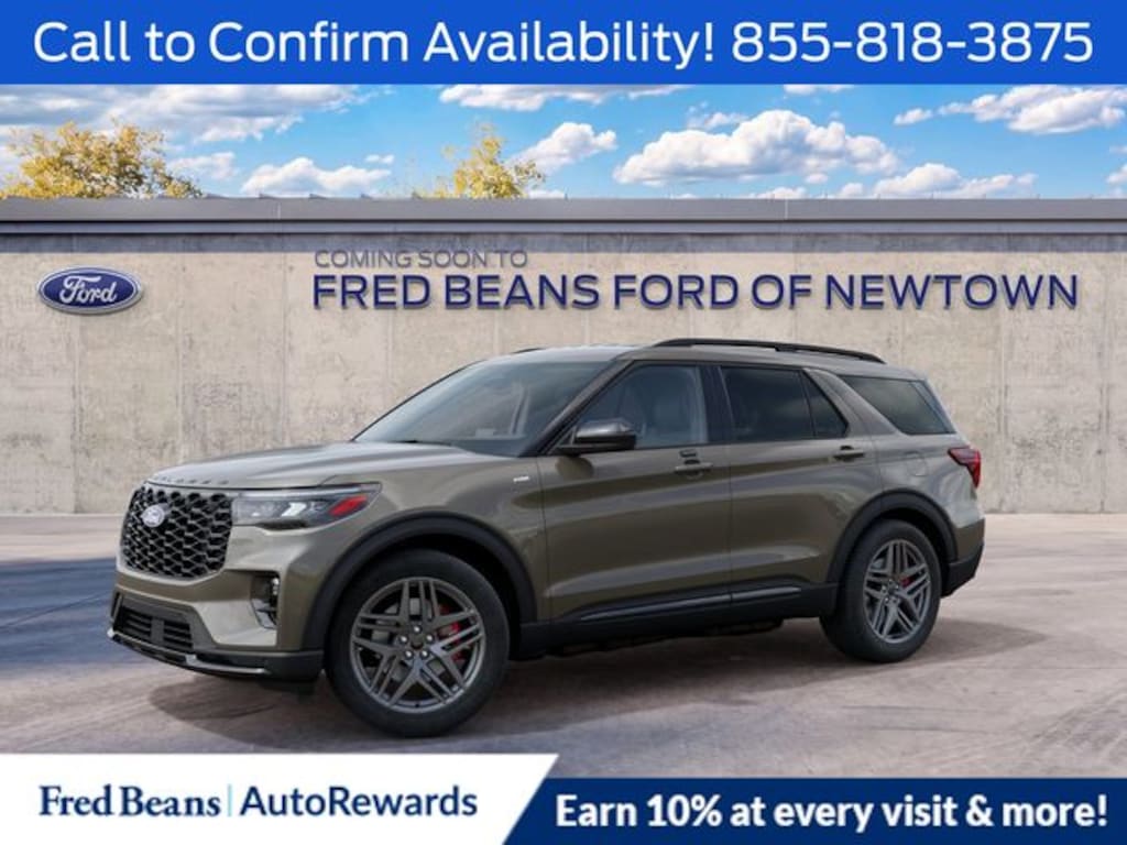 New 2027 Ford Explorer ST-Line SUV