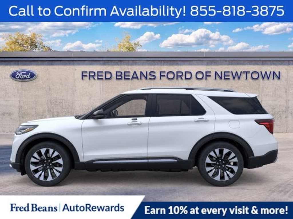 New 2026 Ford Explorer Platinum SUV
