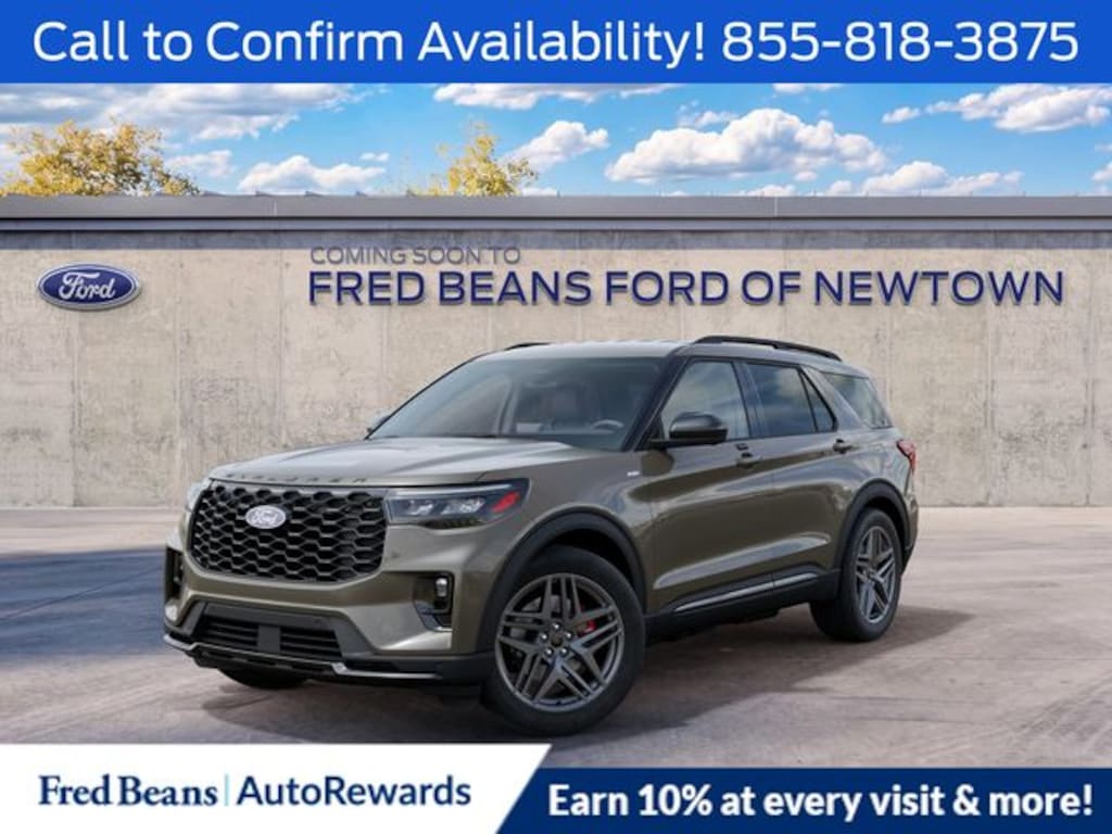New 2027 Ford Explorer ST-Line SUV