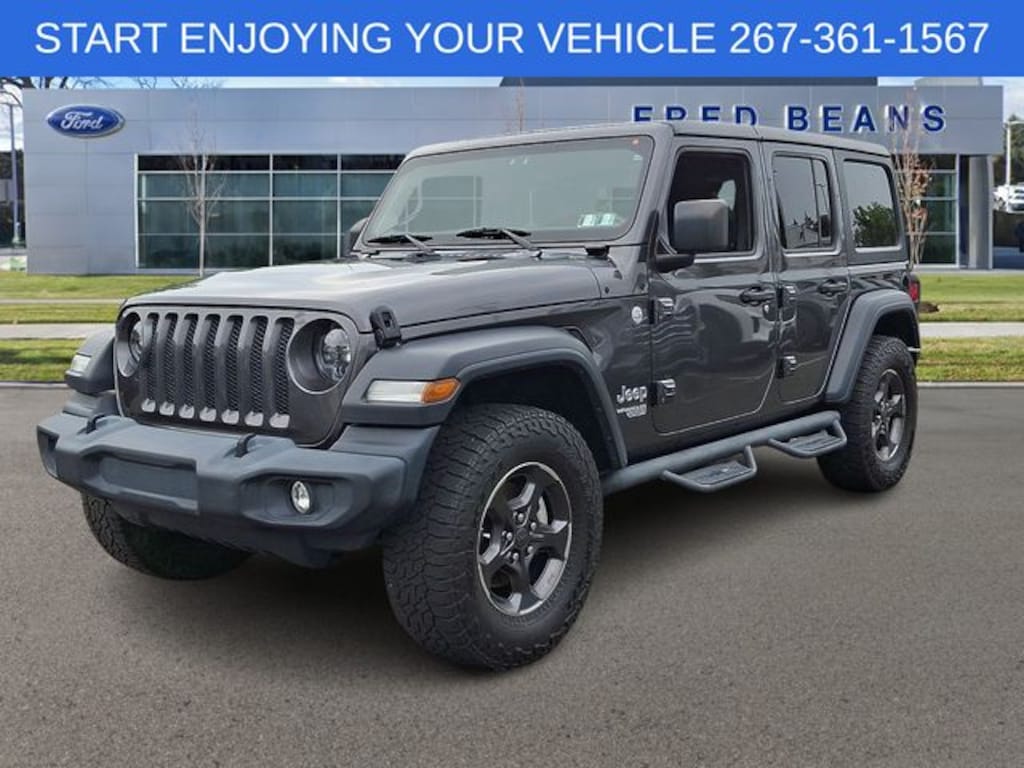 Certified 2020 Jeep Wrangler Unlimited Sport S SUV