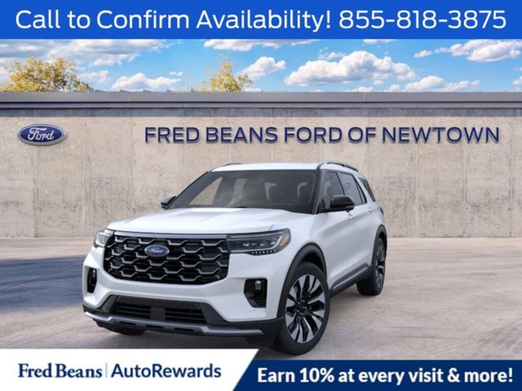 New 2026 Ford Explorer Platinum SUV