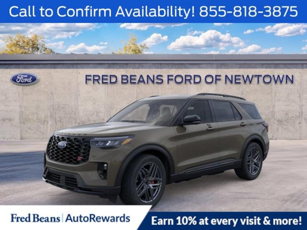 New 2026 Ford Explorer ST SUV