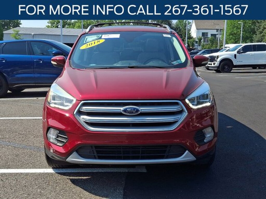 Certified 2018 Ford Escape Titanium SUV