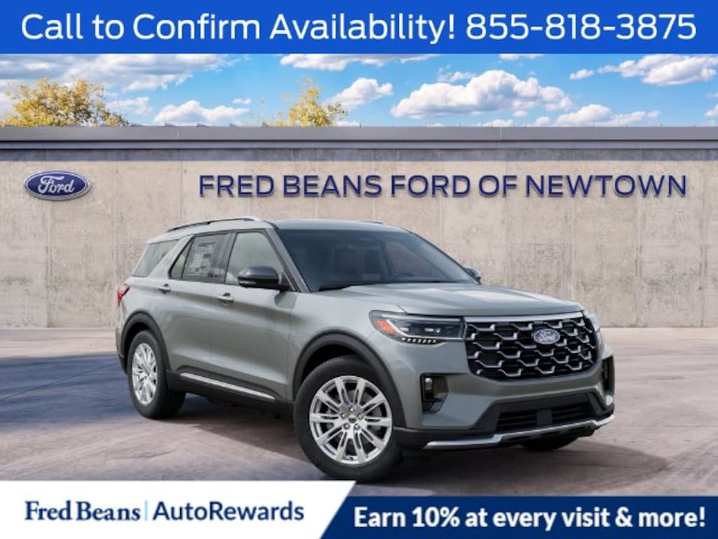 New 2027 Ford Explorer Platinum SUV