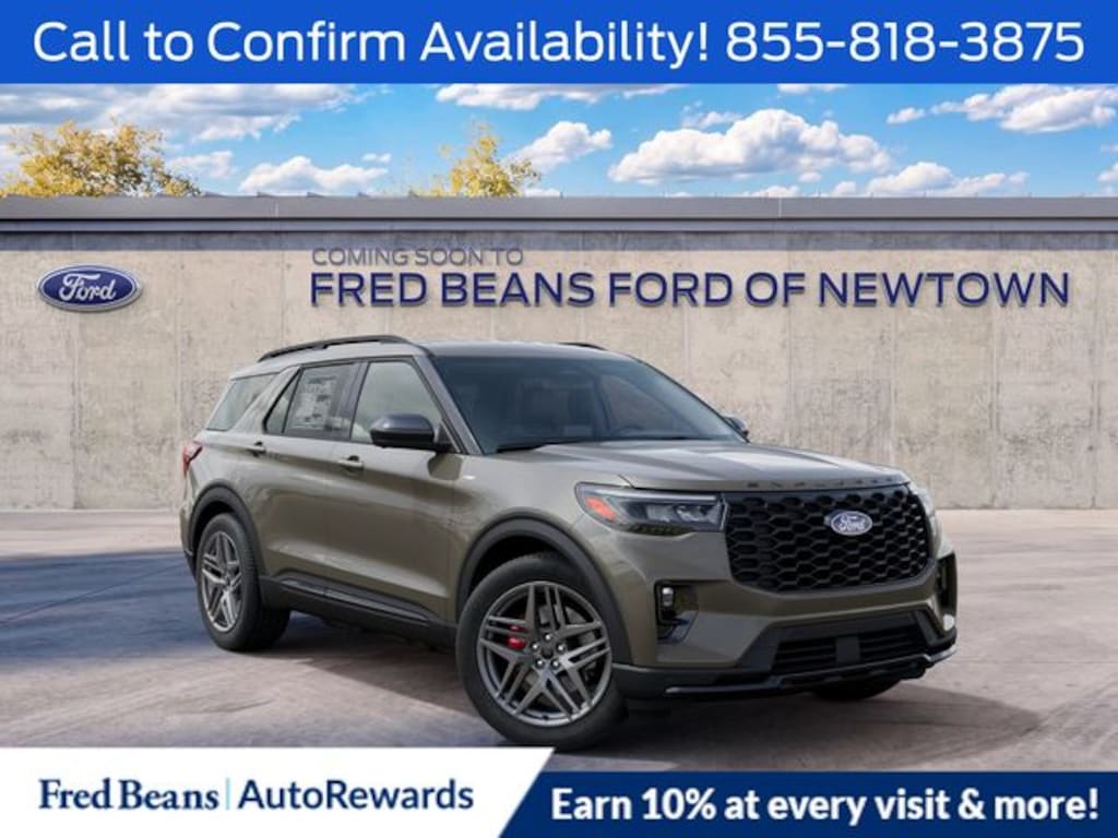 New 2027 Ford Explorer ST-Line SUV