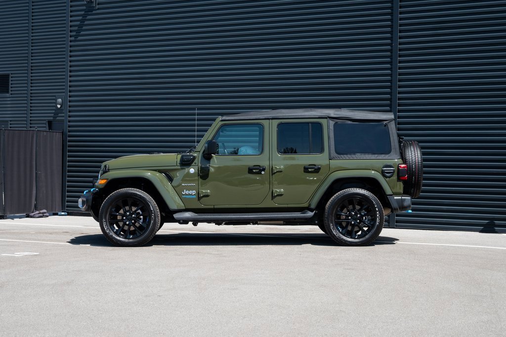 Used 2022 Jeep Wrangler Unlimited Sahara 4XE with VIN 1C4JJXP67NW213181 for sale in Reno, NV