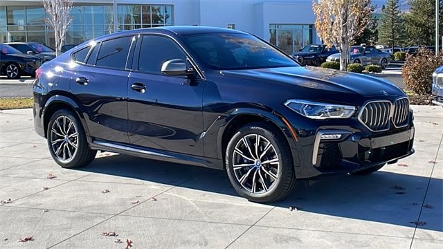 Certified 2021 BMW X6 M50i with VIN 5UXCY8C05M9F56579 for sale in Reno, NV