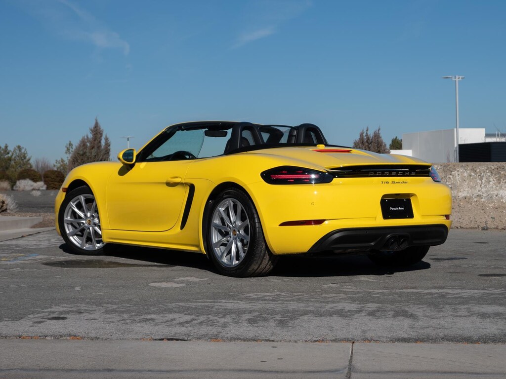 Certified 2025 Porsche 718 Boxster Base Convertible