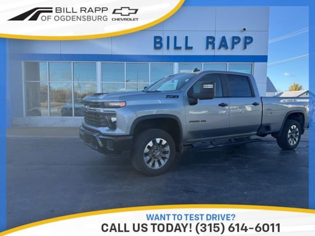 Used 2024 Chevrolet Silverado 2500 HD Custom Truck Crew Cab