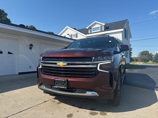 Certified 2022 Chevrolet Suburban LT with VIN 1GNSKCKD2NR211277 for sale in Ogdensburg, NY