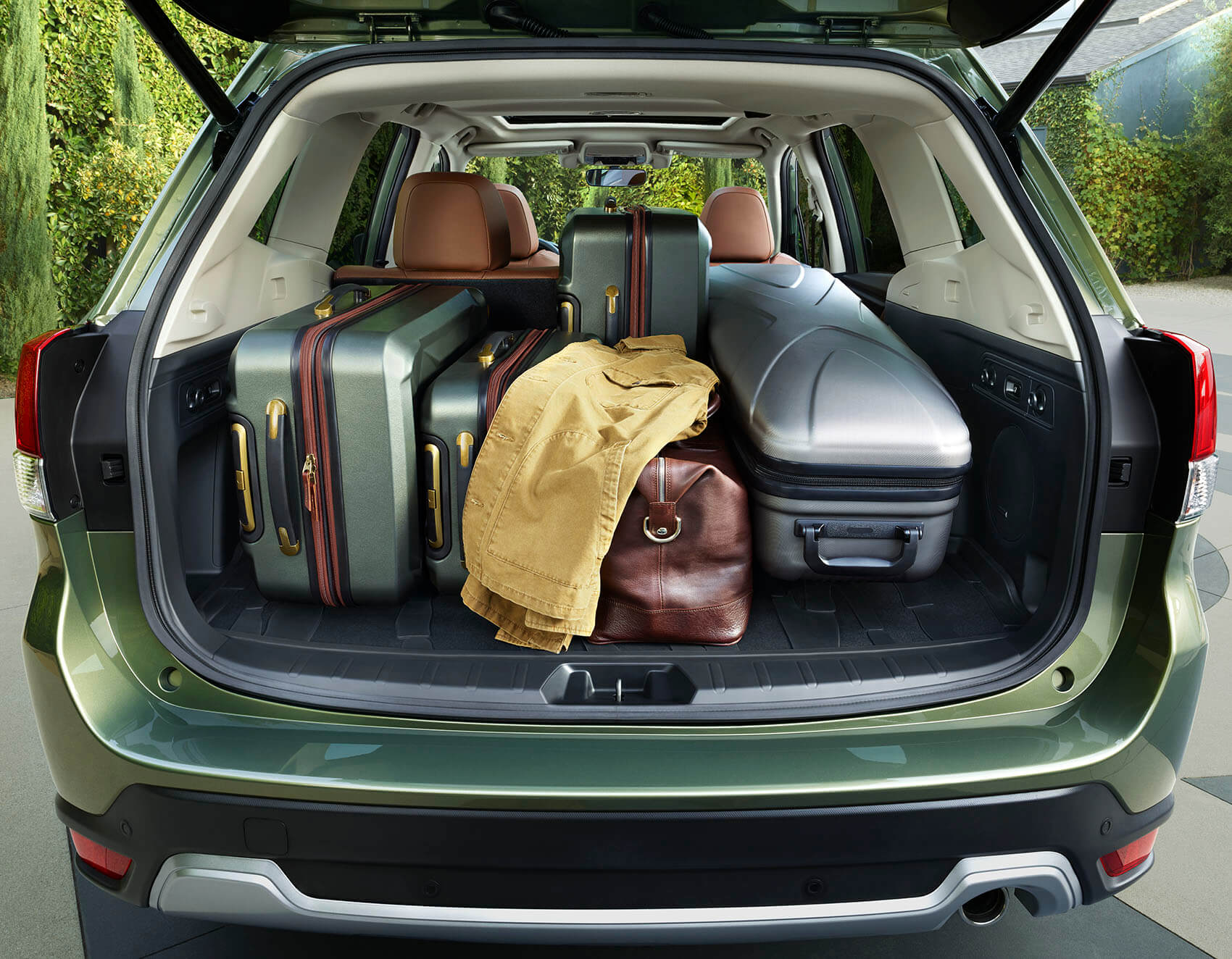 2016 subaru forester cargo space dimensions