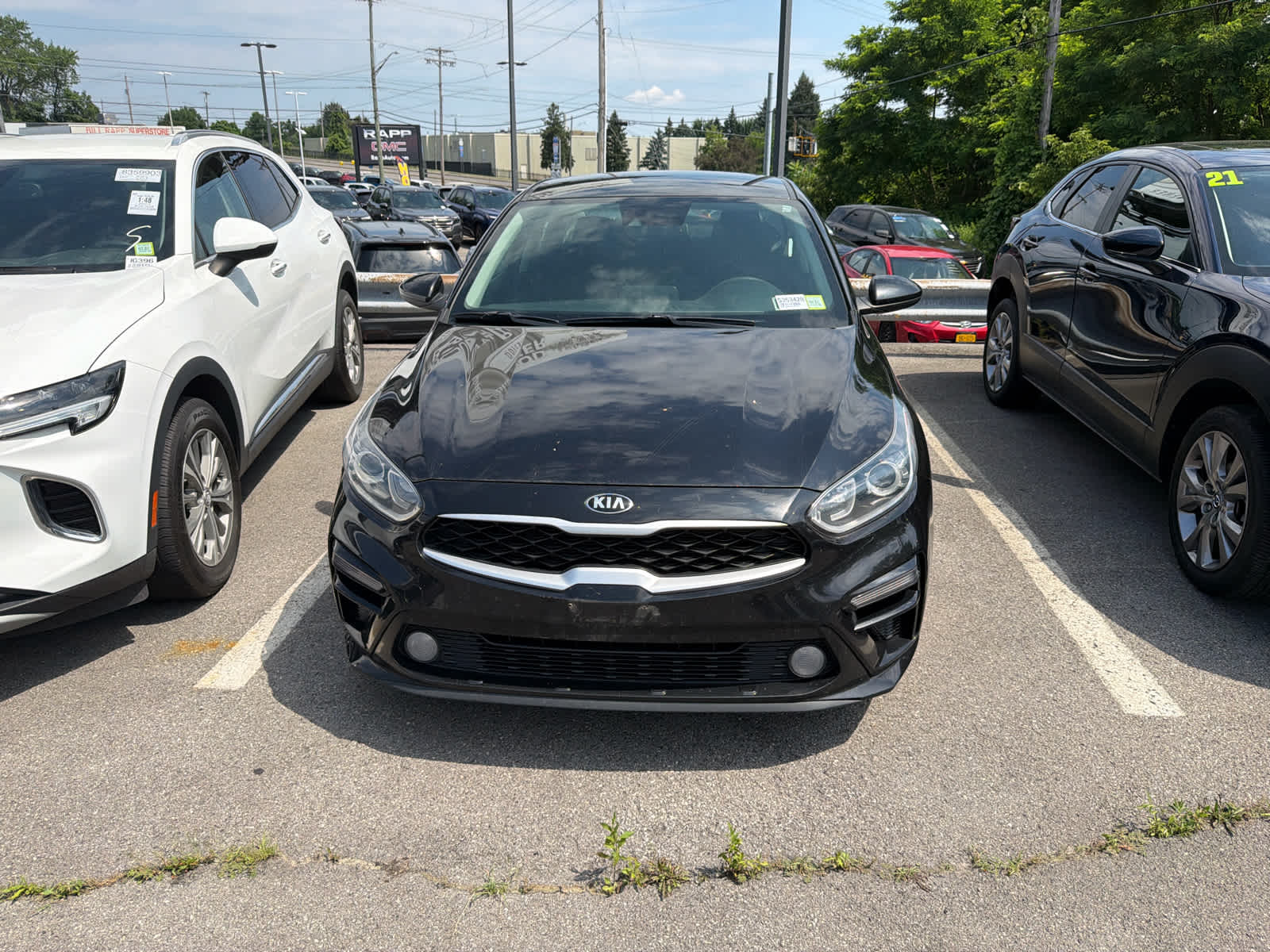 Used 2020 Kia FORTE LXS with VIN 3KPF24AD2LE162351 for sale in Syracuse, NY