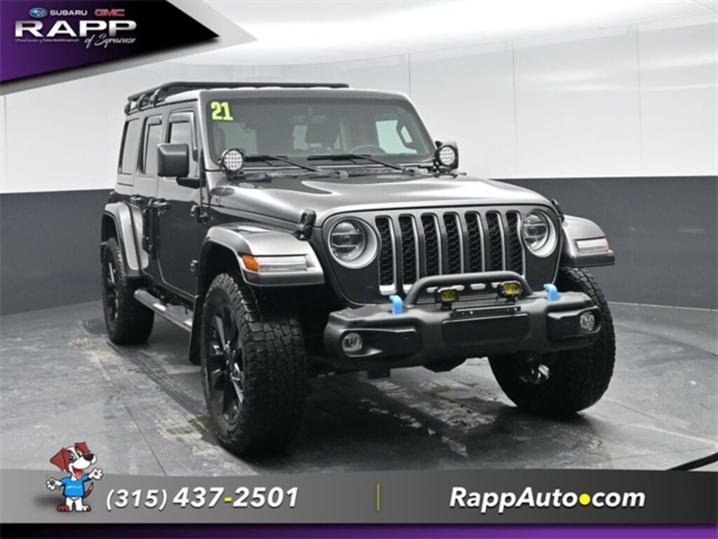 Used 2021 Jeep Wrangler 4xe Unlimited Sahara 4xe SUV