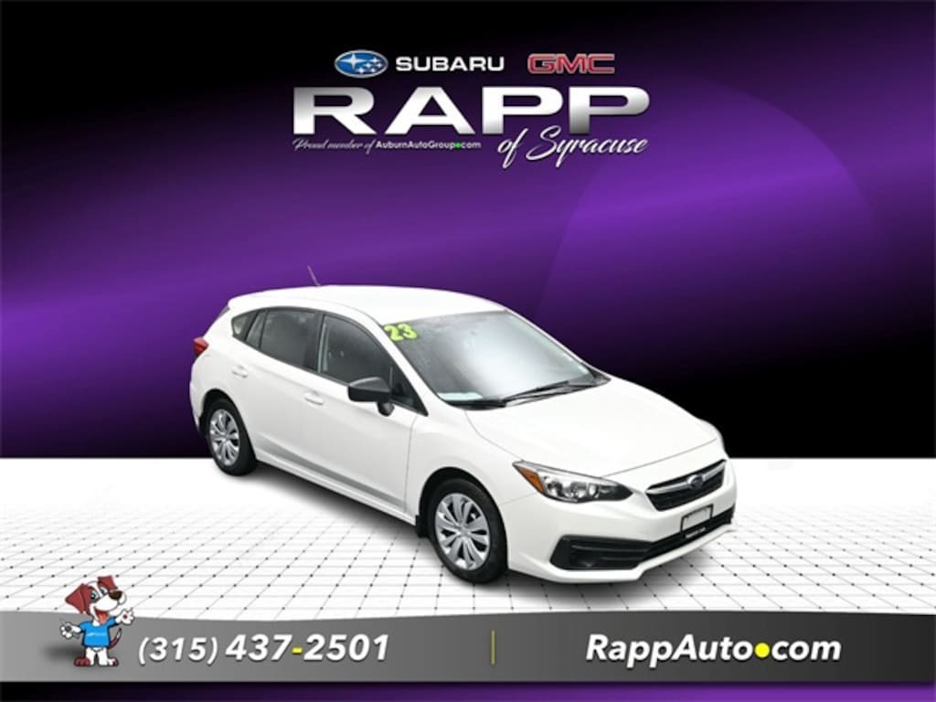 Certified 2023 Subaru Impreza Base Hatchback