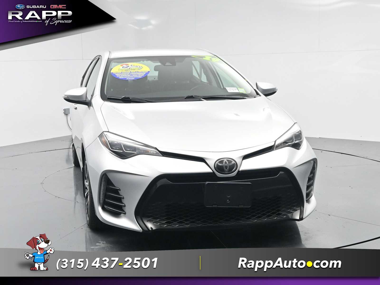 Used 2019 Toyota Corolla SE with VIN 2T1BURHE3KC213969 for sale in Syracuse, NY