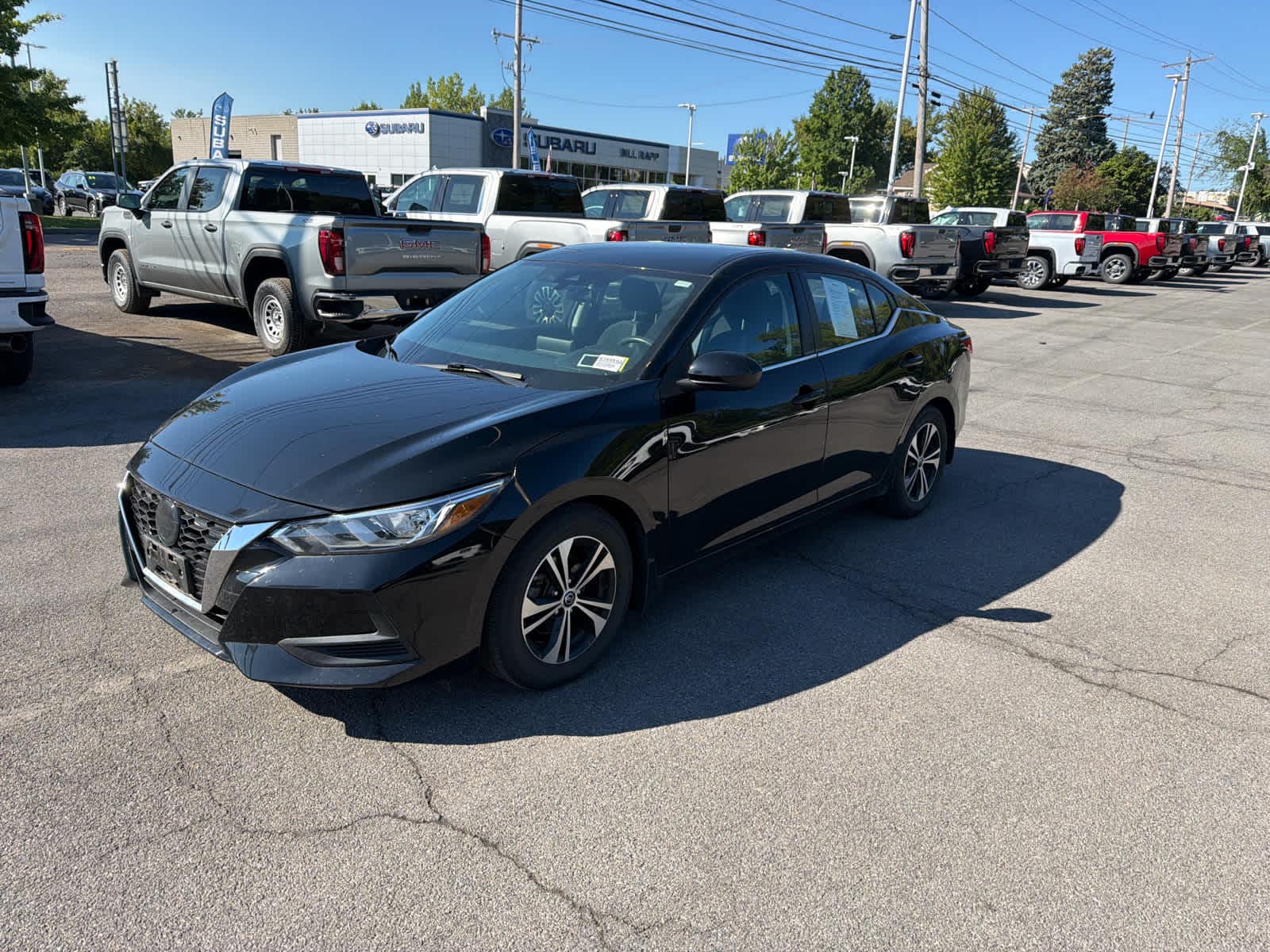 Used 2022 Nissan Sentra SV with VIN 3N1AB8CVXNY274293 for sale in Syracuse, NY
