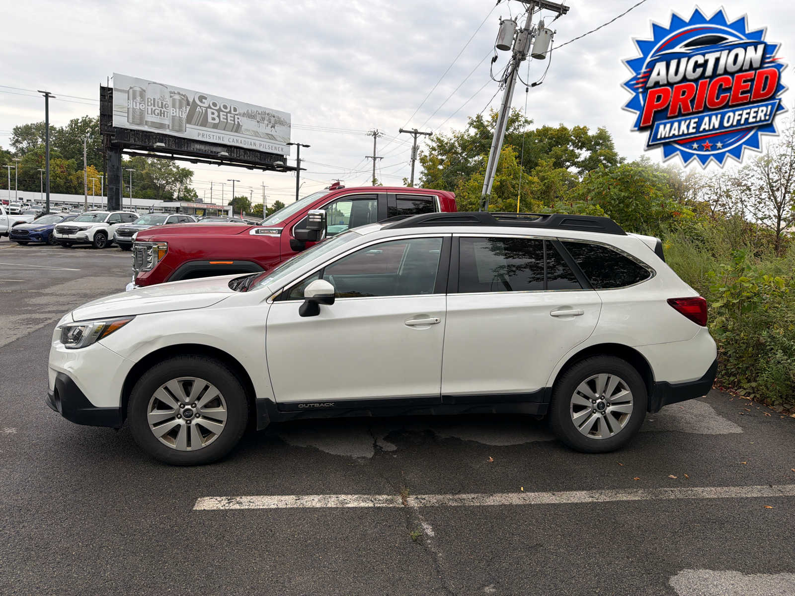 Used 2019 Subaru Outback Premium with VIN 4S4BSAHCXK3220525 for sale in Syracuse, NY