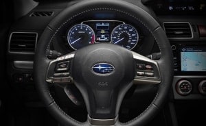 Subaru Impreza Dashboard