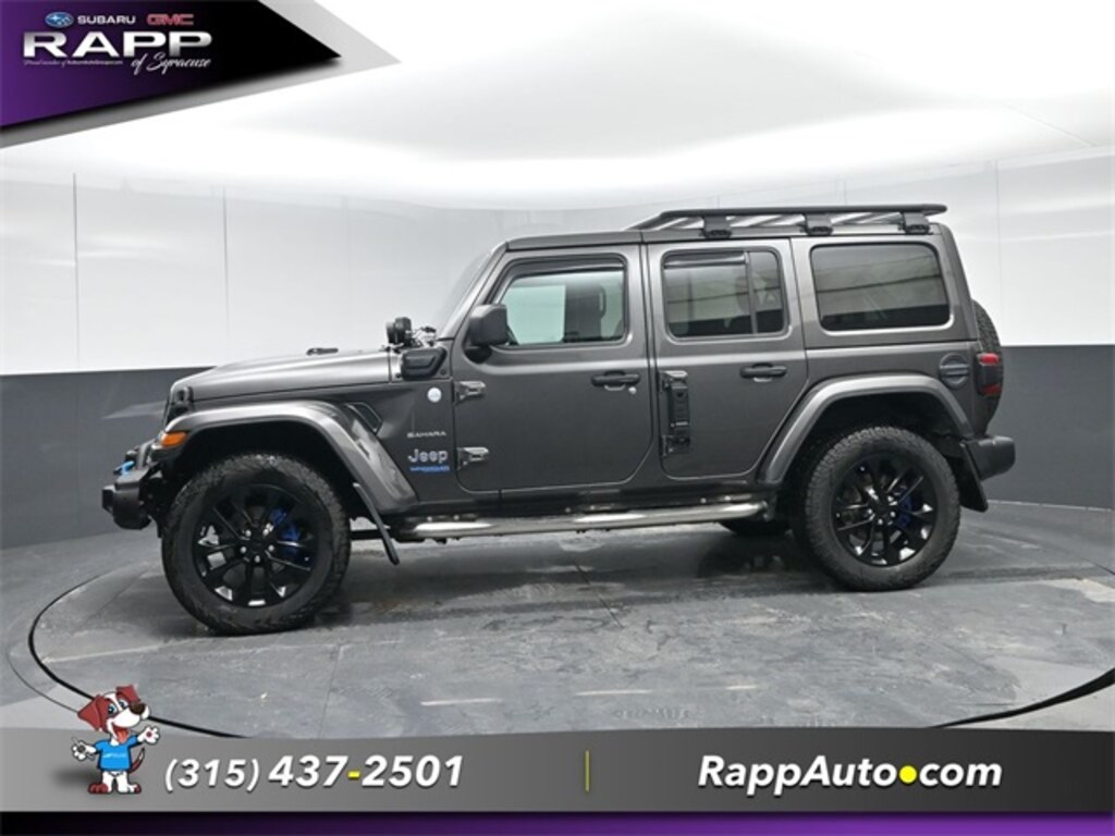 Used 2021 Jeep Wrangler 4xe Unlimited Sahara 4xe SUV