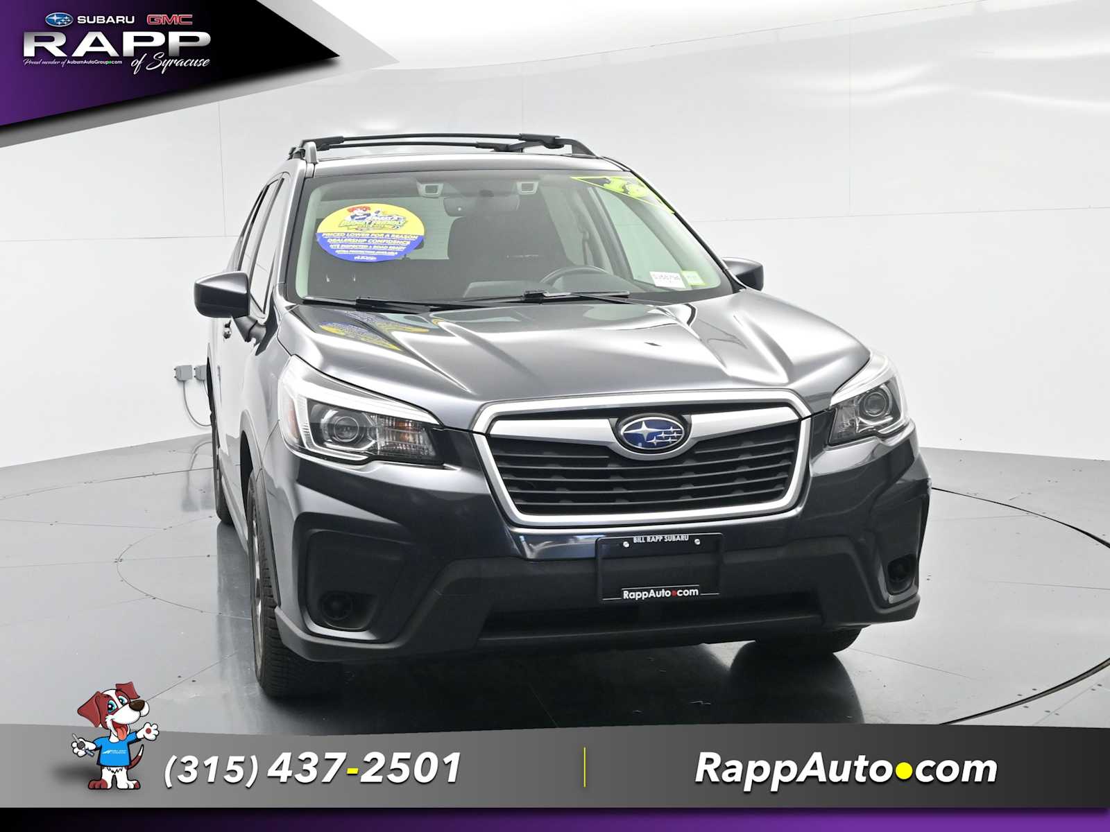 Used 2019 Subaru Forester Premium with VIN JF2SKAGC8KH462921 for sale in Syracuse, NY
