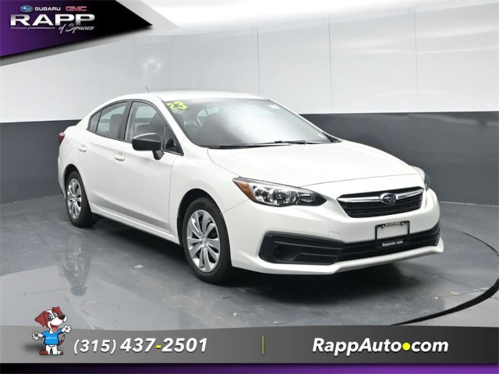 Certified 2023 Subaru Impreza Base Sedan