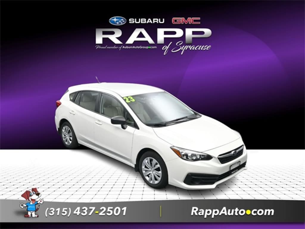 Certified 2023 Subaru Impreza Base Hatchback