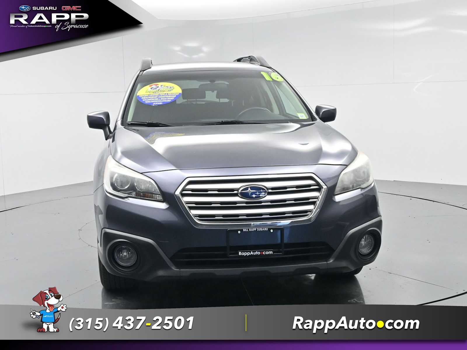 Used 2016 Subaru Outback Premium with VIN 4S4BSACC5G3359704 for sale in Syracuse, NY