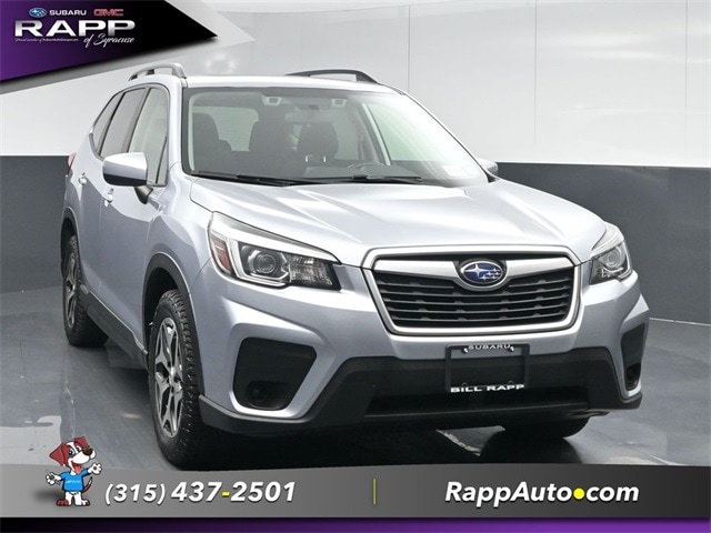 Used 2019 Subaru Forester Premium with VIN JF2SKAEC8KH527334 for sale in Syracuse, NY