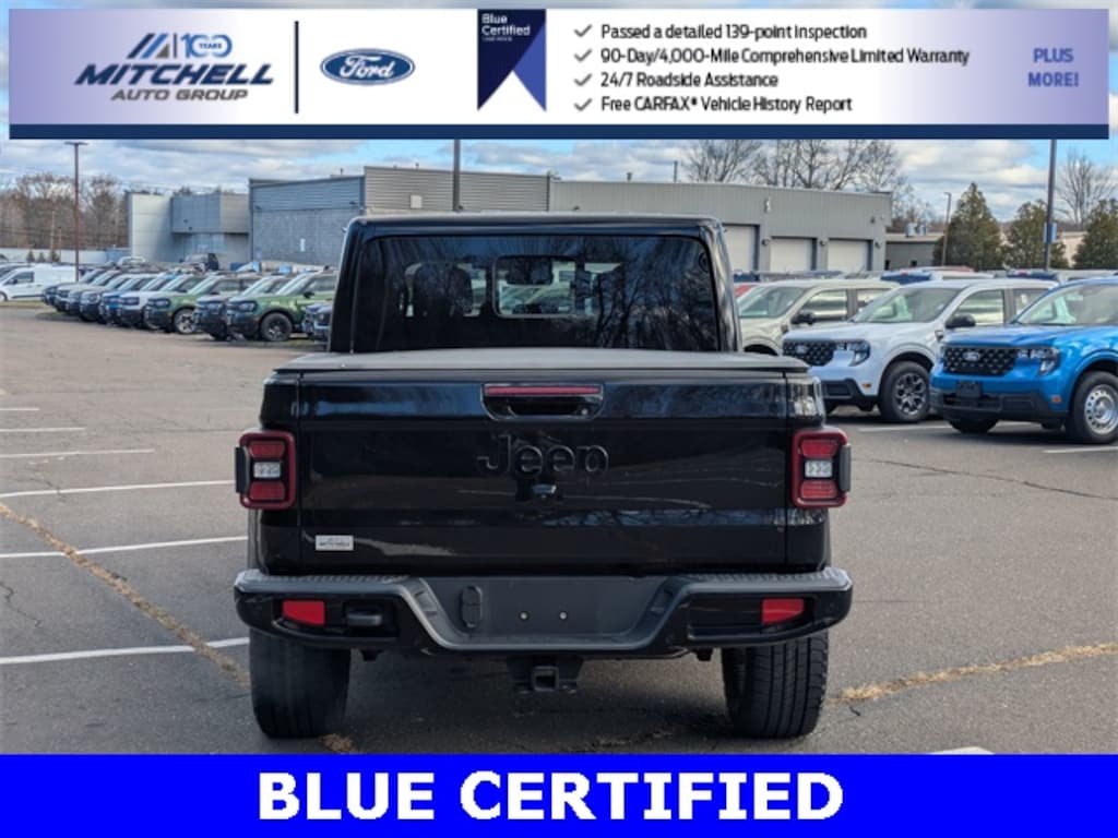 Certified 2021 Jeep Gladiator Overland Trucks
