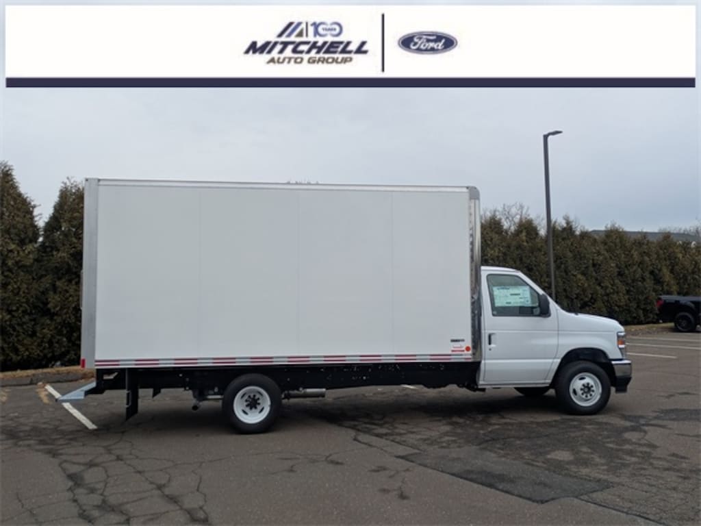 New 2026 Ford E-450 Cutaway Upfitted w/ Van Box Body Truck