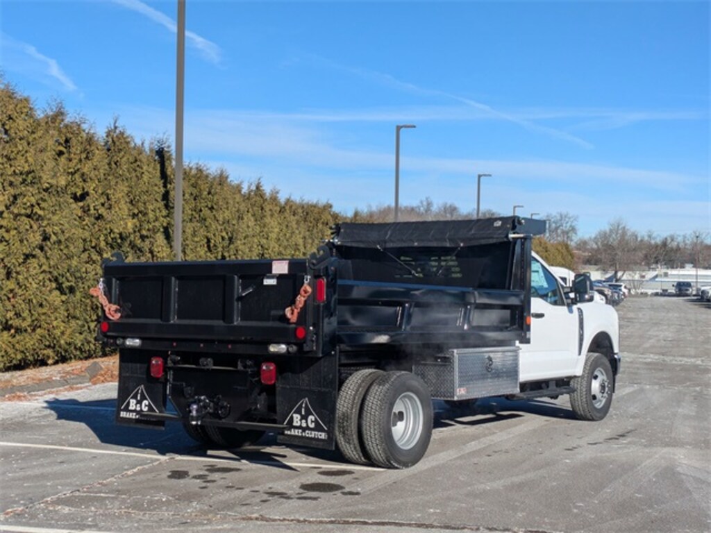New 2024 Ford F-350 Chassis Upfitted w/ Dump Body Truck Regular Cab