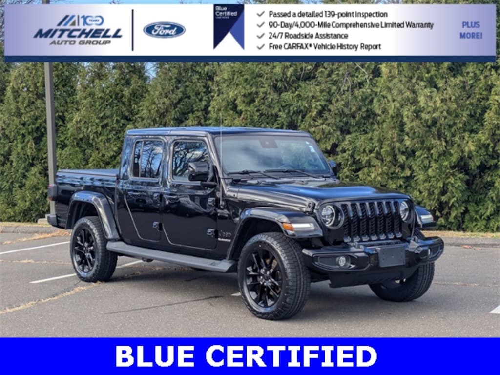 Certified 2021 Jeep Gladiator Overland Trucks