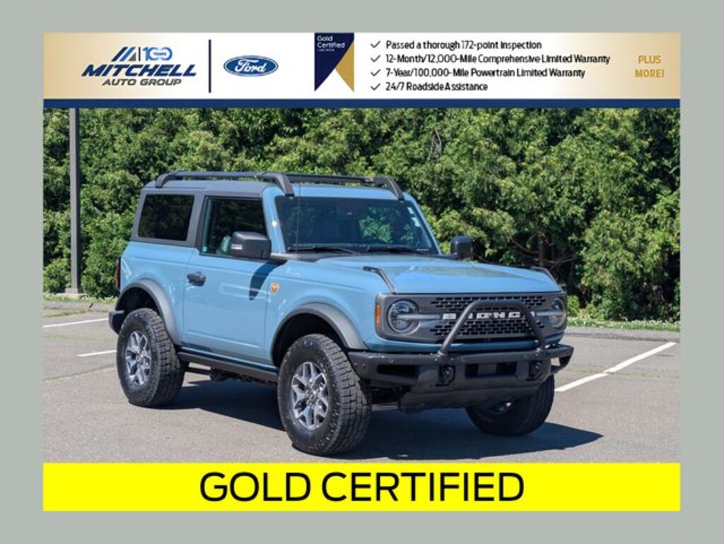 Certified 2022 Ford Bronco Badlands SUV