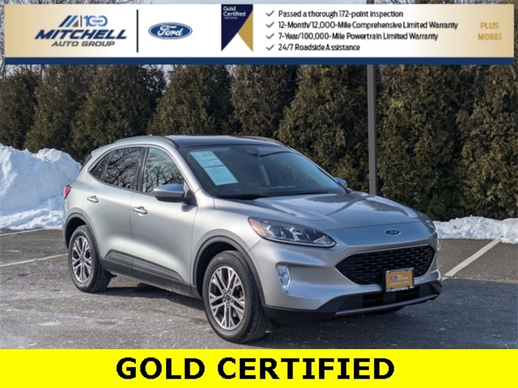 Certified 2022 Ford Escape SEL SUV