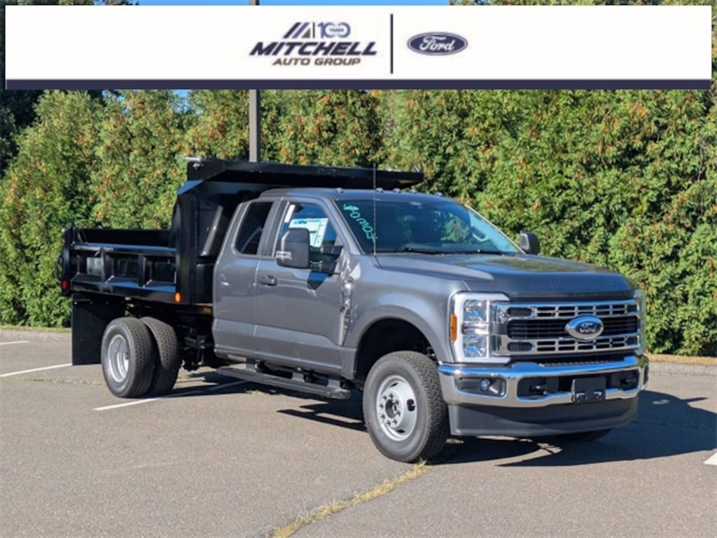 New 2026 Ford F-350 Chassis Upfitted w/ Dump Body Truck Super Cab