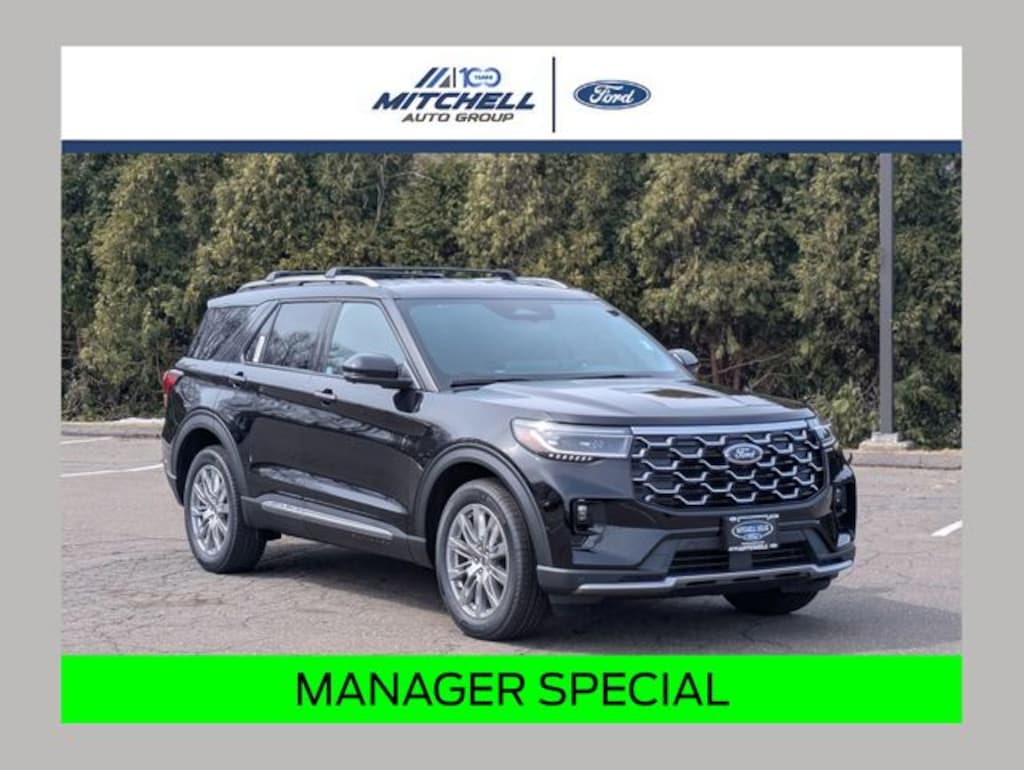 New 2026 Ford Explorer Platinum SUV
