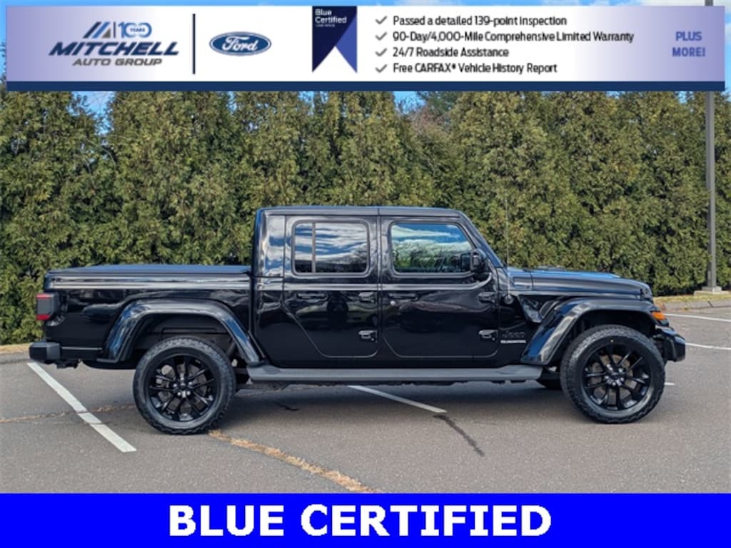 Certified 2021 Jeep Gladiator Overland Trucks