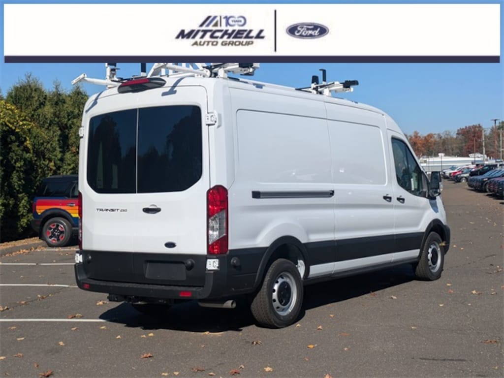 New 2024 Ford Transit Cargo Van w/ Electrical Contractors Upfit VAN