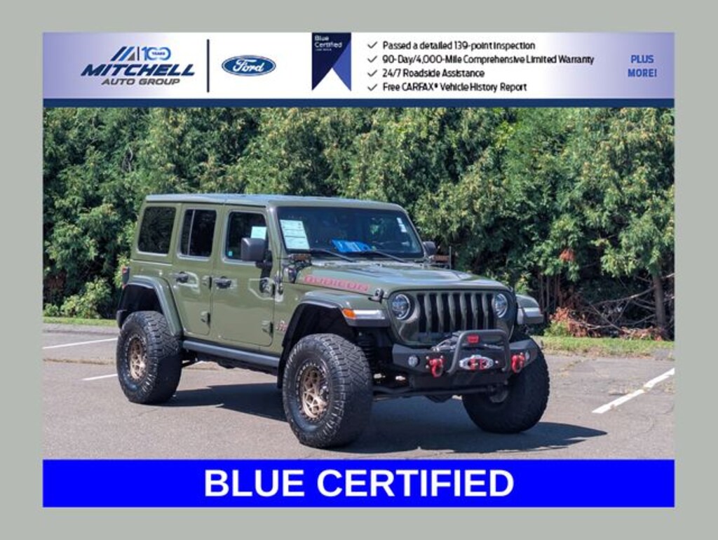 Certified 2021 Jeep Wrangler Rubicon SUV