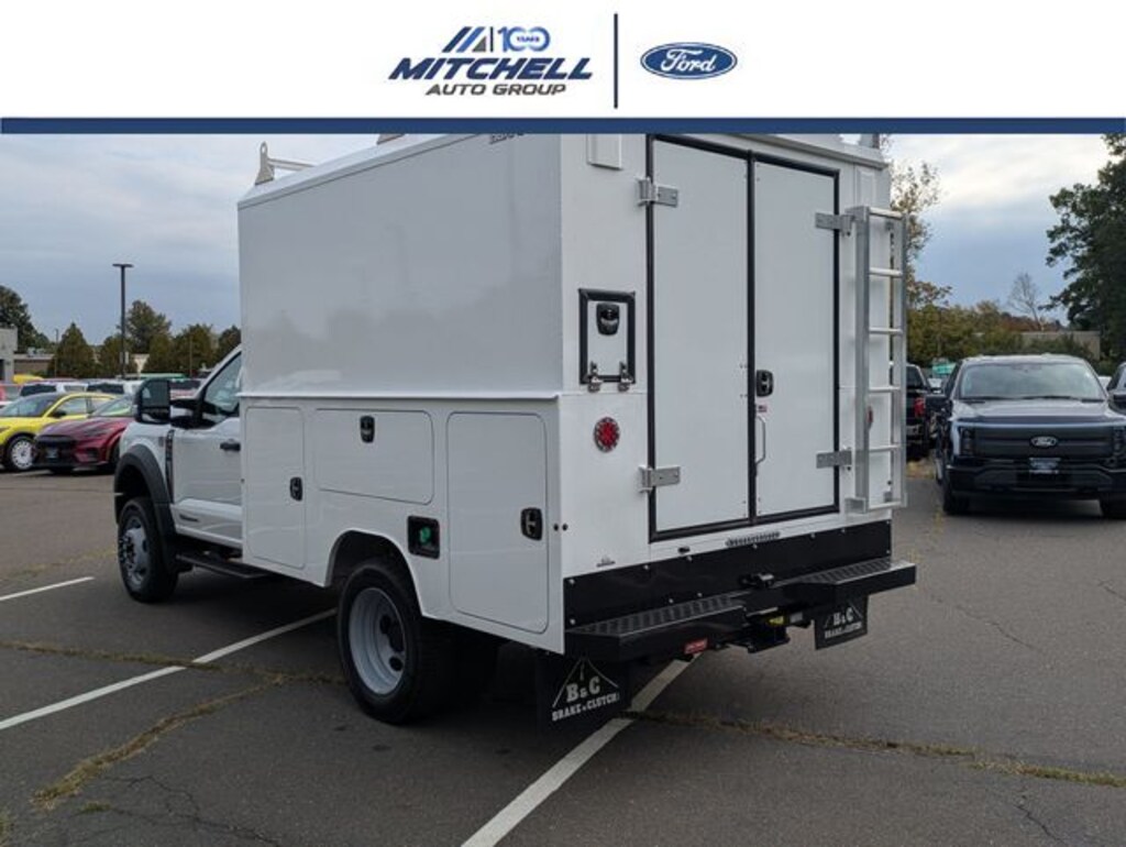 New 2025 Ford F-550 Chassis Upfitted w/ Utility Canopy Body Truck Regular Cab