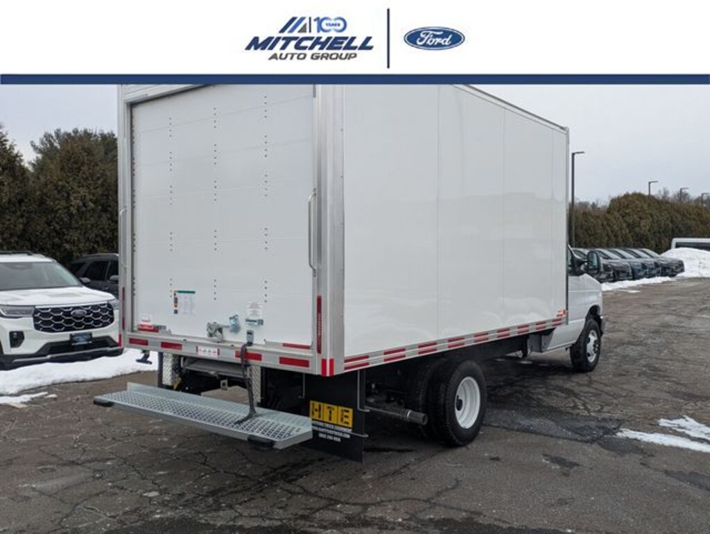 New 2026 Ford E-450 Cutaway Upfitted w/ Van Box Body Truck