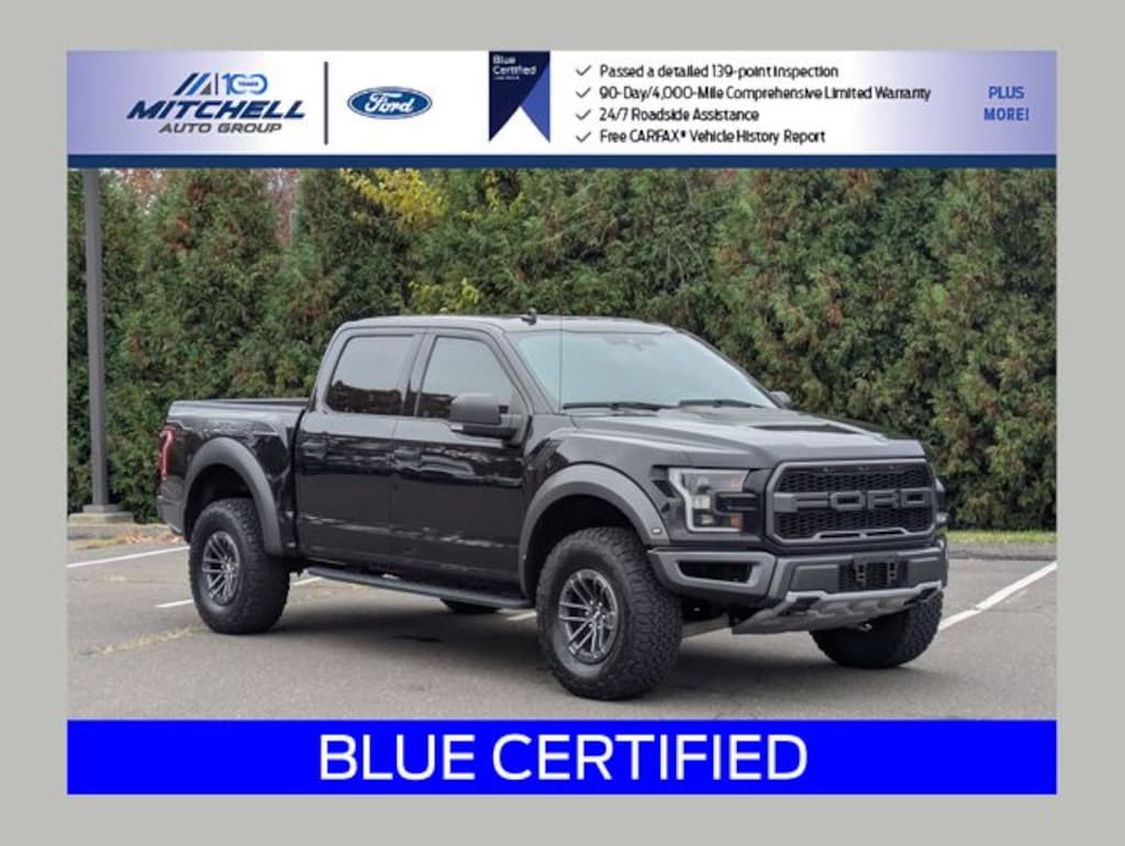 Certified 2020 Ford F-150 Raptor Trucks