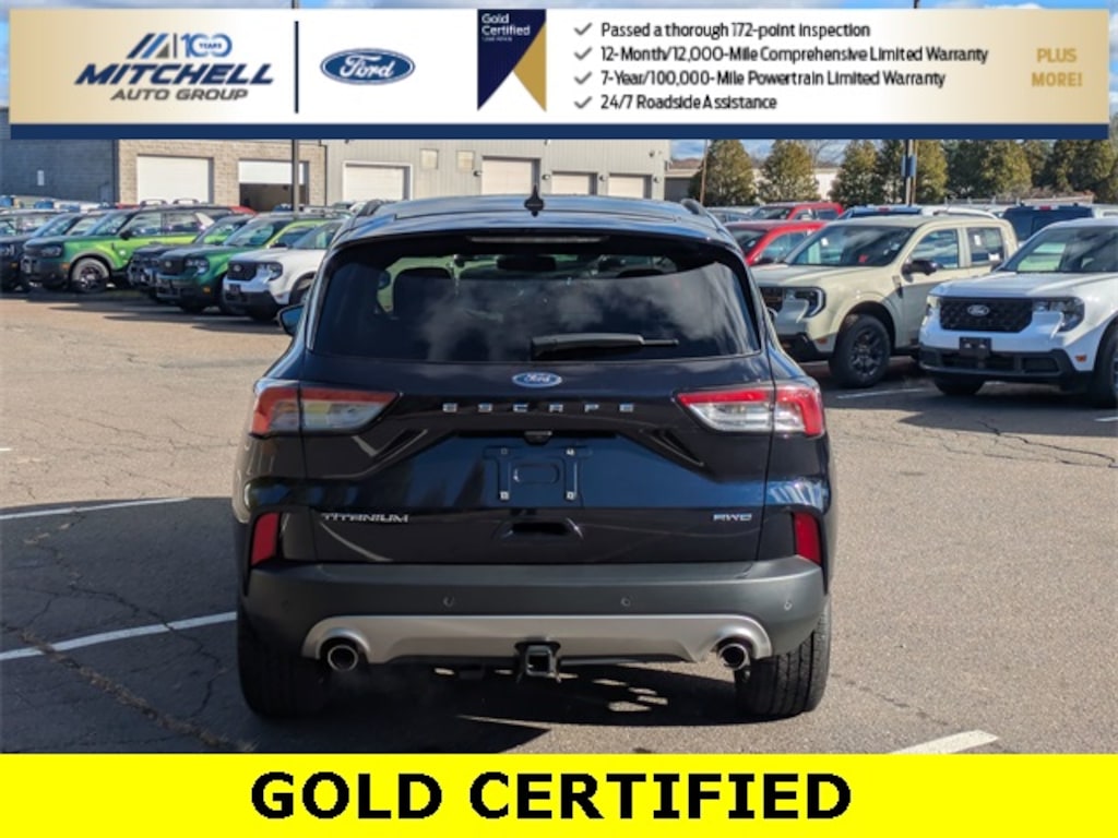 Certified 2021 Ford Escape Titanium SUV
