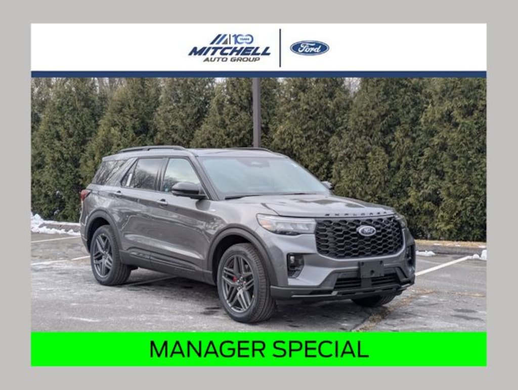 New 2026 Ford Explorer ST-Line SUV